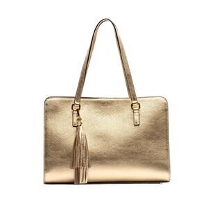 Frances Valentine Sami Tote Tumbled Leather ~ Gold
